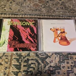 SEMISONIC 2 CD Lot: PLEASURE & All About Chemistry MCA Records
